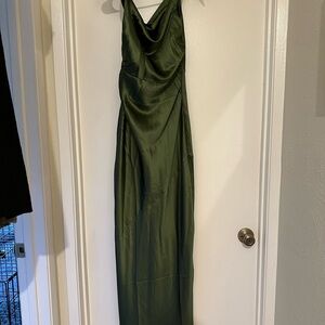 Petal & Pup Olive Green Maxi Dress